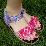 Colorful Hmong Embroidered ..