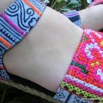 Colorful Hmong Embroidered ..