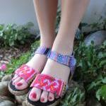 Colorful Hmong Embroidered ..