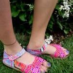 Colorful Espadrille In Hmon..