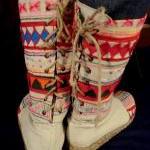 Tribal Boots Embroidered & ..