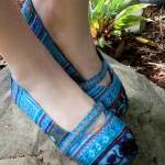Blue Floral Colorful Hmong ..