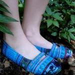 Blue Floral Colorful Hmong ..